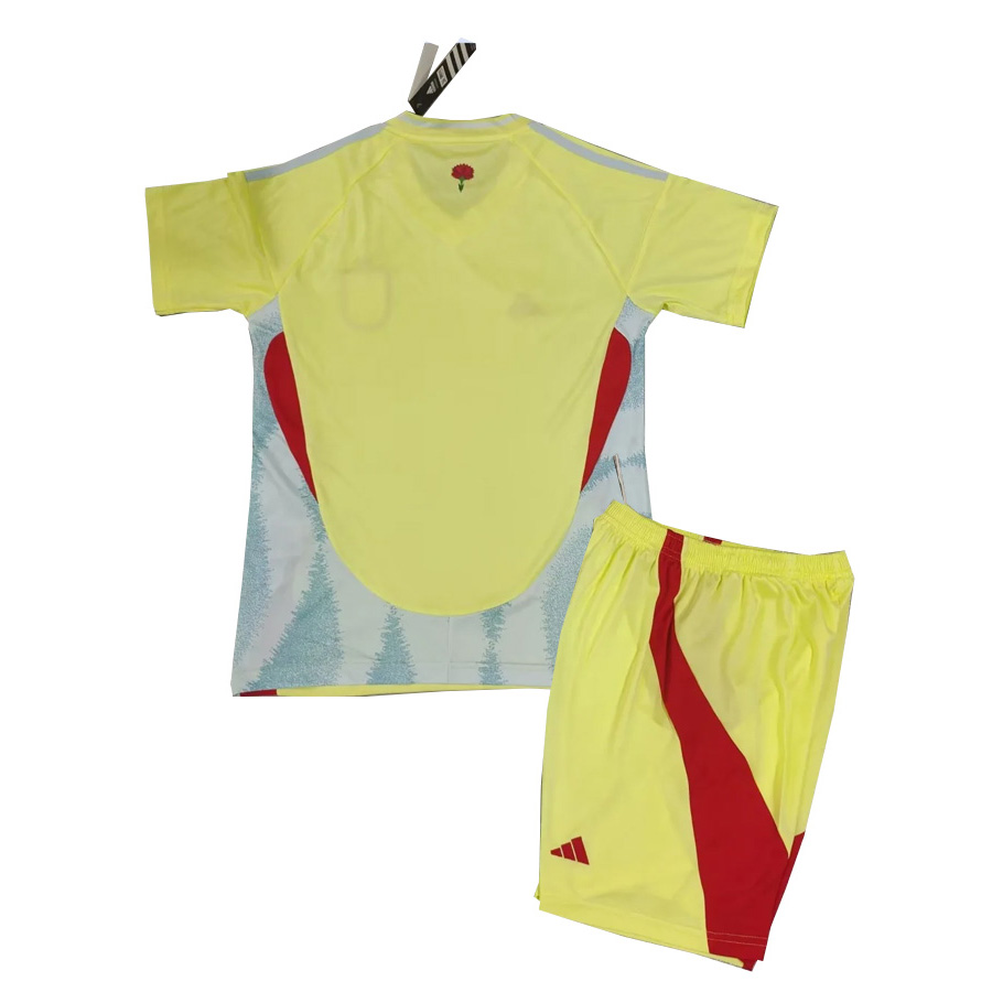 Spain Euro24 Away Kids Kit Jersey - Image 2