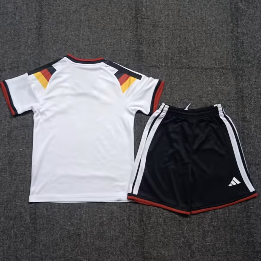 Germany Nation Team 26 Home Kids Kit Jersey - Image 2