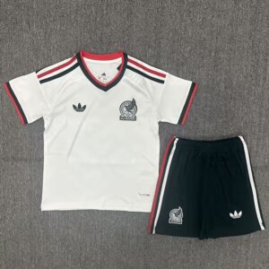 Mexico Nation Team 26 Away Kids Kit Jersey